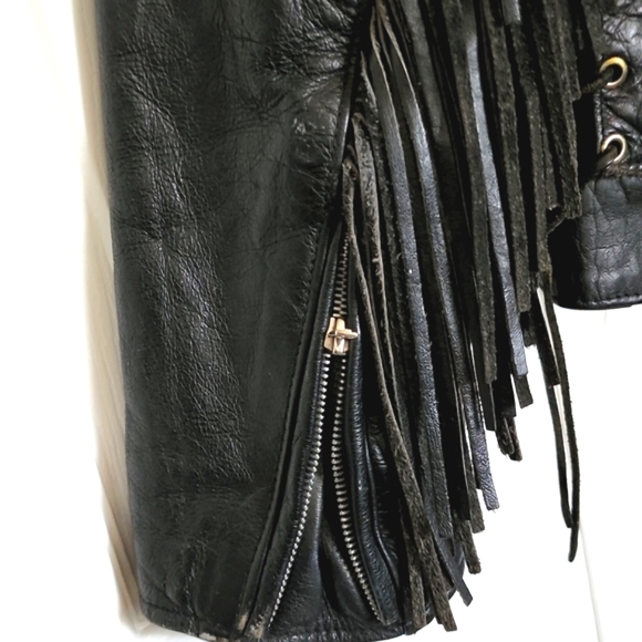 Shaf Leather Jacket - Picture 13 of 16